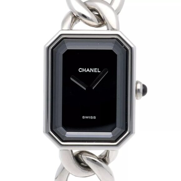 CHANEL Premiere M Watches H0452-M Stainless Steel Chain Elegant Bracelet used main image 8